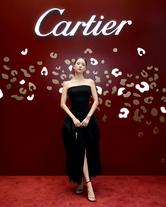 까르띠에 연말파티에 참석한 앰배서더 변우석 [사진=© Cartier]