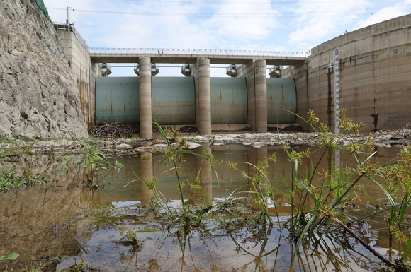 14일 강원 강릉지역의 생활용수 87%를 공급하고 있는 오봉저수지가 전날 내린 비로 저수율이 소폭 상승해 있다. 25.09.14 [사진=연합뉴스]