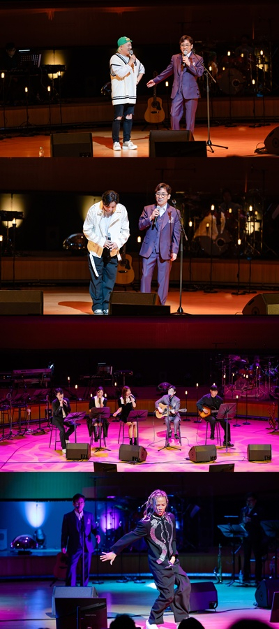 조관우가 16일 서울 잠실 롯데콘서트홀에서 단독콘서트 '2025 조관우 MUSIC_서울'[부제: You are the reason for my life]을 개최하고 무대를 선보이고 있다. [사진=윤스토리엔터테인먼트]