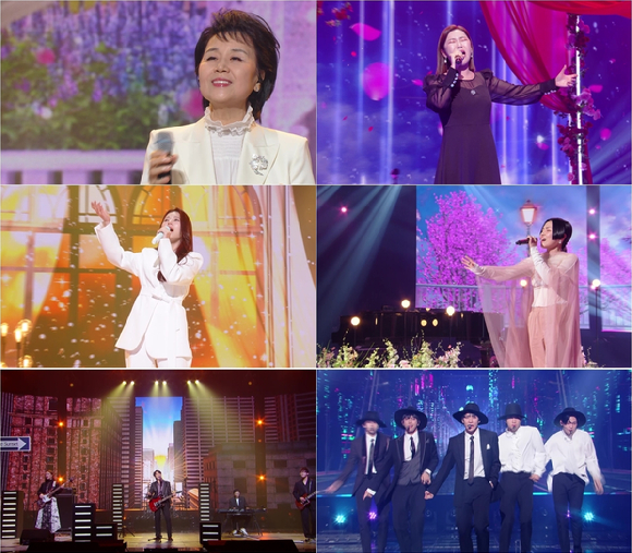 '불후의 명곡' 심수봉 특집 2부에 알리, 몽니, 송가인, 양지은, TAN이 출연한다. [사진=KBS]