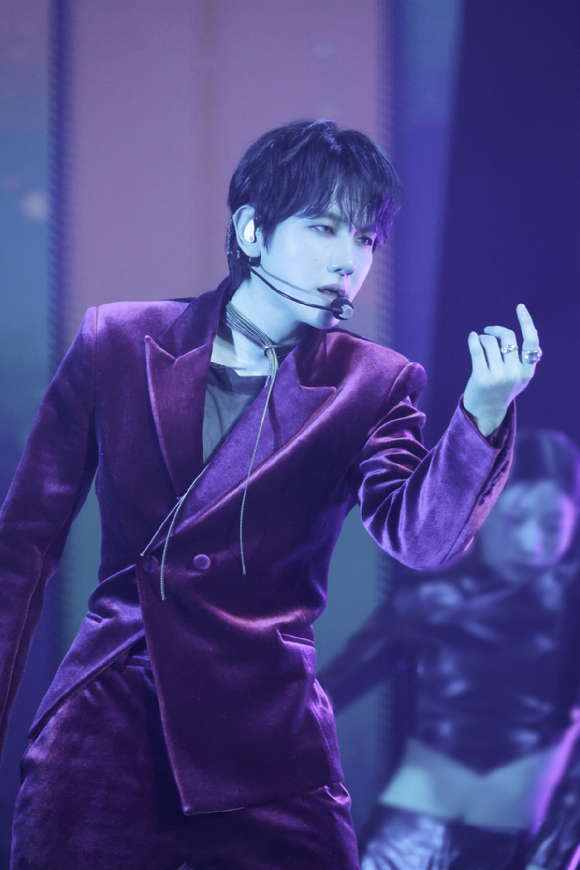 백현이 미국 라스베이거스 공연을 개최하고 현지 팬들을 만나고 있다. [사진=INB100]