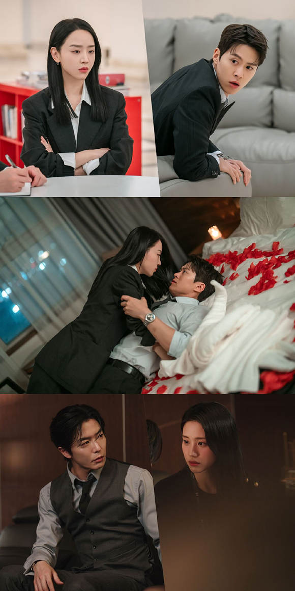 '은밀한 감사' 신혜선X공명 스틸. [사진=tvN]