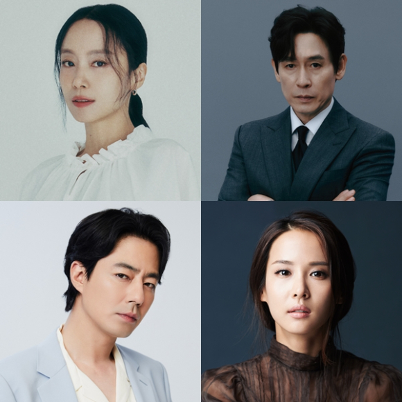 전도연 설경구 조인성 조여정이 '가능한 사랑'에 출연한다. [사진=매니지먼트숲, 넷플릭스, 베이스캠프 컴퍼니, 높은엔터테인먼트]