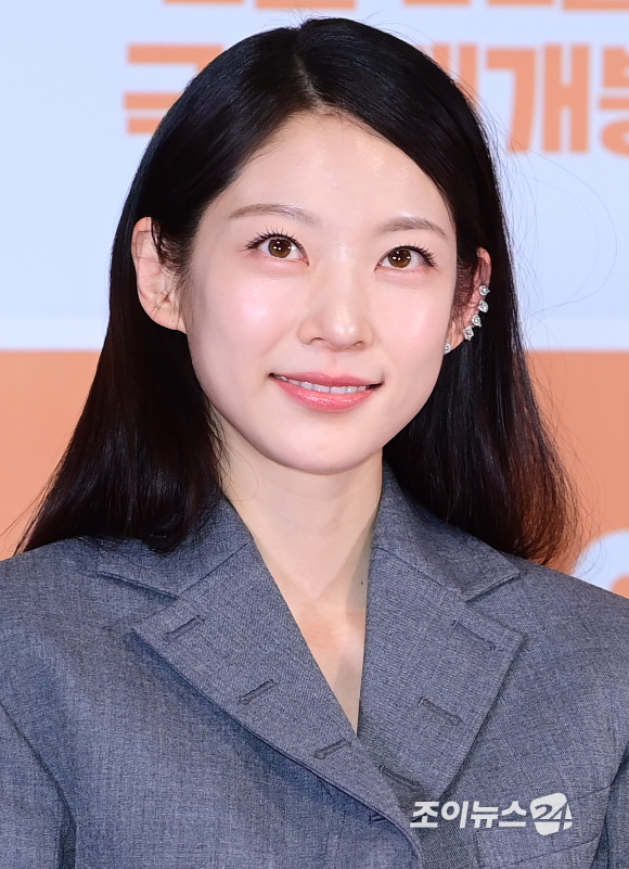 배우 공승연이 29일 오후 서울 CGV 용산아이파크몰에서 열린 영화 '넘버원'(감독 김태용) 언론시사회에 참석하고 있다. [사진=정소희 기자]