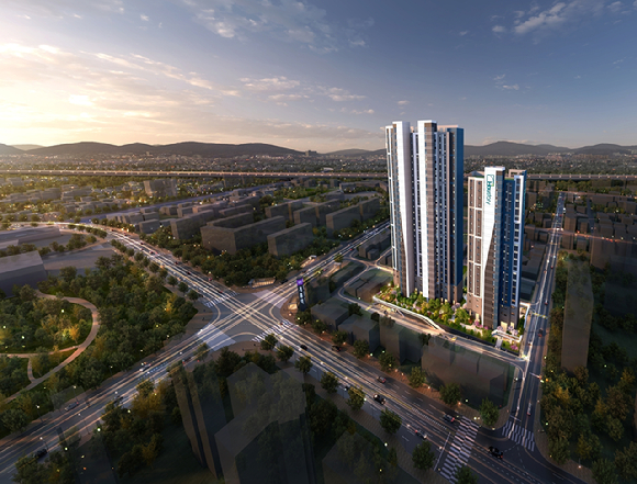 가락7차 현대아파트 가로주택정비사업 조감도. [사진=남광토건]