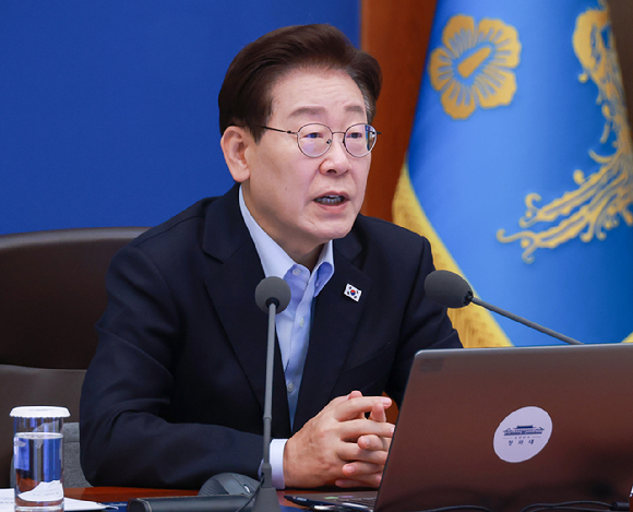 이재명 대통령이 2일 청와대에서 열린 수석보좌관회의에서 발언하고 있다. 2026.7.2 [사진=연합뉴스]