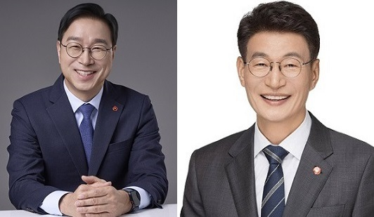 (왼쪽부터) 위성곤 의원, 문대림 의원 [사진=더불어민주당]