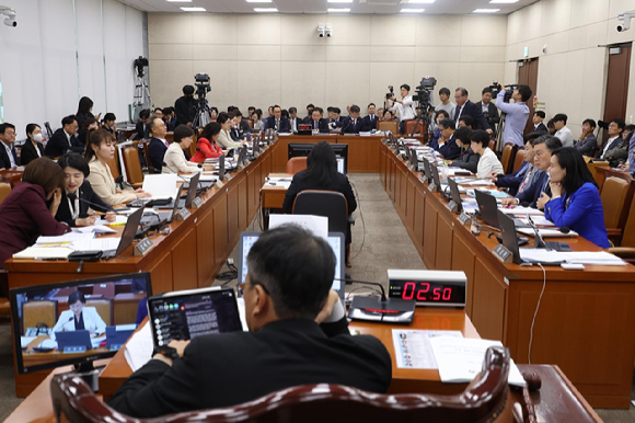 지난 7일 오전 서울 여의도 국회 보건복지위원회에서 보건복지부 등에 대한 국정감사가 열리고 있다. 2024.10.07. [사진=뉴시스]