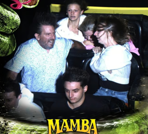 미국의 한 놀이공원에서 최고 시속 120㎞로 질주하는 롤러코스터를 타던 10대 소녀의 안전벨트가 풀리는 아찔한 사고가 일어났다. 사진은 해당 장면. [사진=X 갈무리]