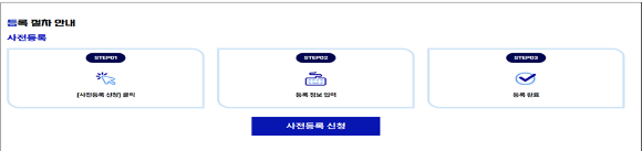 사전 등록 신청 [사진=인천항만공사]
