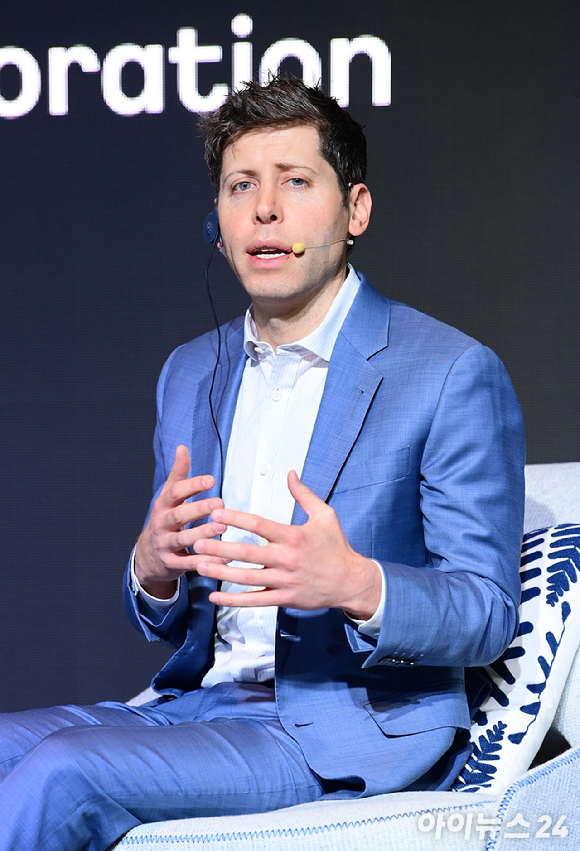 샘 올트먼 오픈AI 최고경영자(CEO). [사진=정소희 기자]