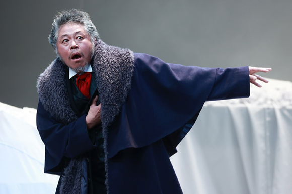 서울시극단 '욘' 출연한 이남희 [사진=연합뉴스]