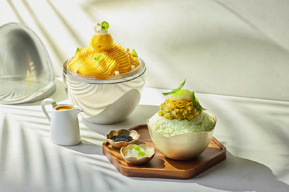 레스파스 빙수 2종. [사진=소피텔 앰배서더 서울]