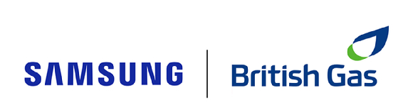 삼성전자와 영국의 에너지 공급업체 '브리티시 가스(British Gas)' 로고. [사진=삼성전자]