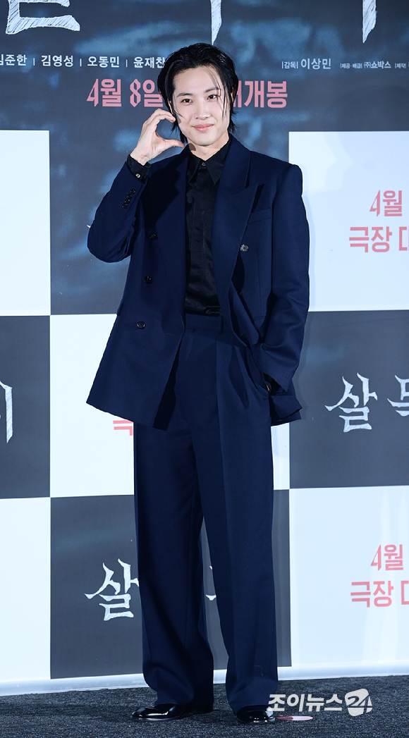 배우 이종원이 4일 오전 서울 용산 CGV 아이파크몰에서 열린 영화 '살목지'(감독 이상민) 제작보고회에 참석하고 있다. [사진=정소희 기자]