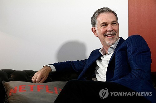 리드 헤이스팅스 넷플릭스 창업자. [AP=연합뉴스 자료사진 ]