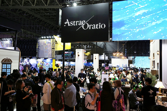 엔씨 '아스트라에 오라티오' 도쿄게임쇼 2026 부스 이미지. [사진=엔씨]