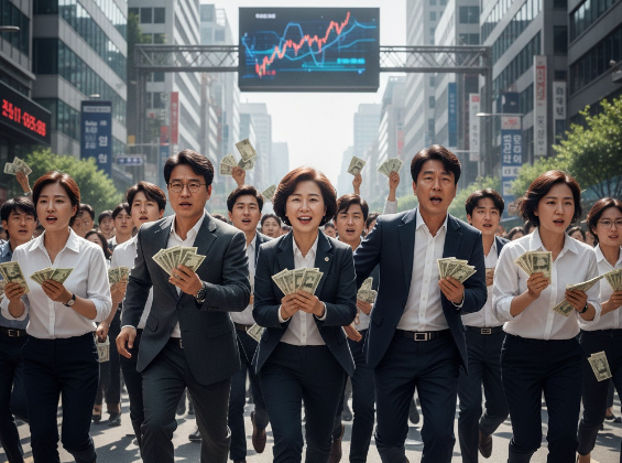 주식 투자자 이미지. [사진=제미나이 AI 생성 이미지]