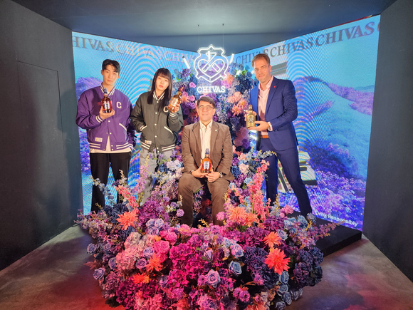 프란츠 호튼 페르노리카코리아 대표이사가 환영사를 발표하고 있다. [사진=구서윤 기자]