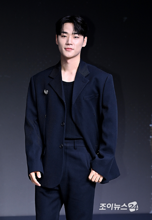 배우 이민재가 21일 오전 서울 마포구 호텔 나루 서울 엠갤러리에서 열린 '약한영웅 Class 2' 제작발표회에서 포토타임을 갖고 있다. [사진=곽영래 기자]