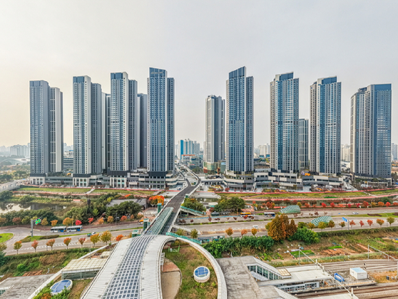 힐스테이트 더 운정 전경 이미지 [사진=현대건설]