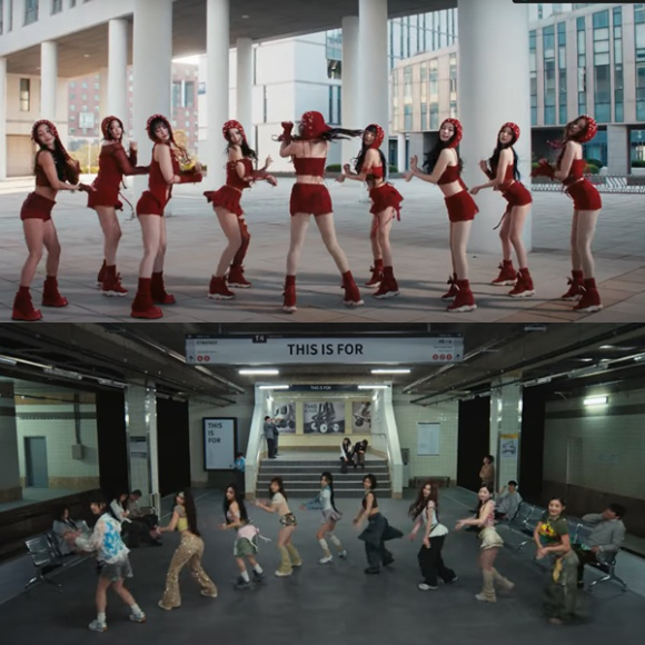 트와이스 'THIS IS FOR' 뮤직비디오 [사진=뮤직비디오 캡처]