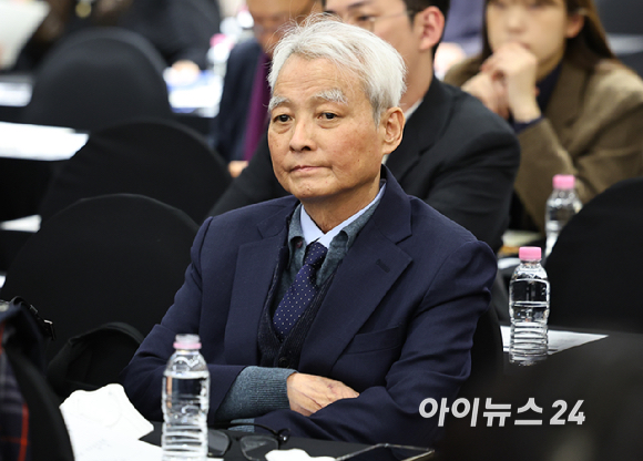 강성두 영풍사장이 24일 오전 서울 중구 코리아나호텔에서 열린 제52기 고려아연 정기 주주총회에 참석해 있다. [사진=곽영래 기자]