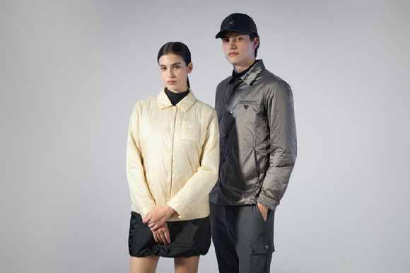 닥스 골프 경량패딩 화보. [사진=LF]