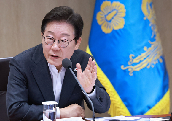 이재명 대통령이 29일 서울 용산 대통령실 청사에서 열린 국무회의에서 발언하고 있다. 2025.7.29 [사진=연합뉴스]