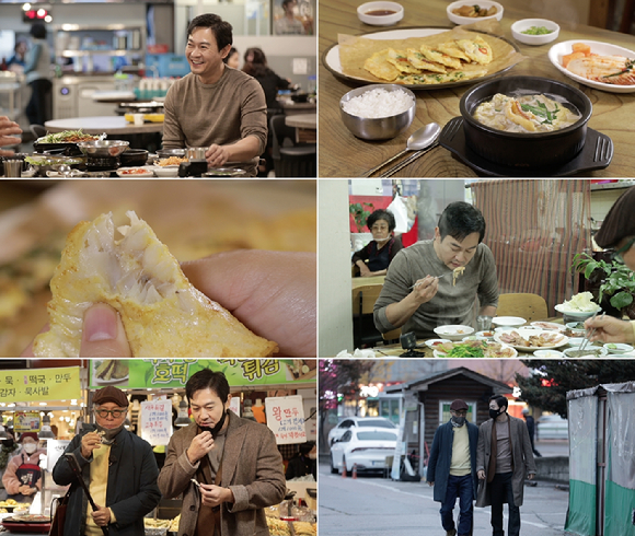 배우 박용우가 '식객 허영만의 백반기행'에서 구리 동태갈비전을 맛본다. [사진=TV조선]