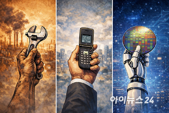 대한민국 경제가 산업화, 정보화에 이어 AI 지능화란 거센 물결 앞에 서 있다. [사진=챗GPT]