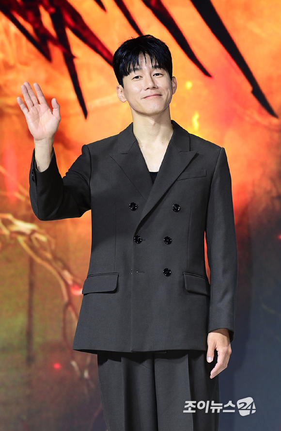 배우 김무열이 17일 오전 서울 종로구 JW 메리어트 동대문에서 열린 넷플릭스 오리지널 시리즈 '스위트홈 시즌3' 제작발표회에 참석하고 있다. [사진=정소희 기자]