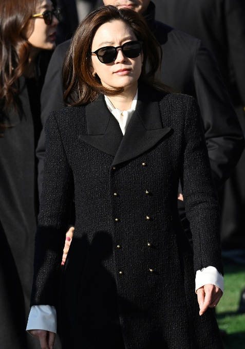 임세령 대상홀딩스 부회장이 28일 경남 창원시 진해구 해군사관학교에서 열린 ''에 참석하고 있다. 2025.11.28 [사진=연합뉴스]