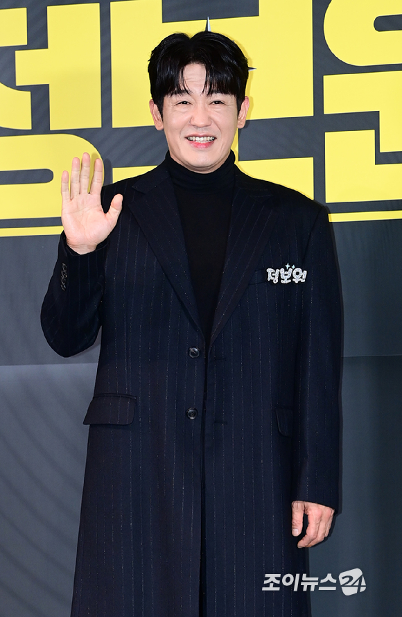 배우 조복래-서민주-허성태가 20일 오후 서울 CGV 용산아이파크몰에서 열린 영화 '정보원'(감독 김석) 언론시사회에 참석하고 있다. [사진=정소희 기자]