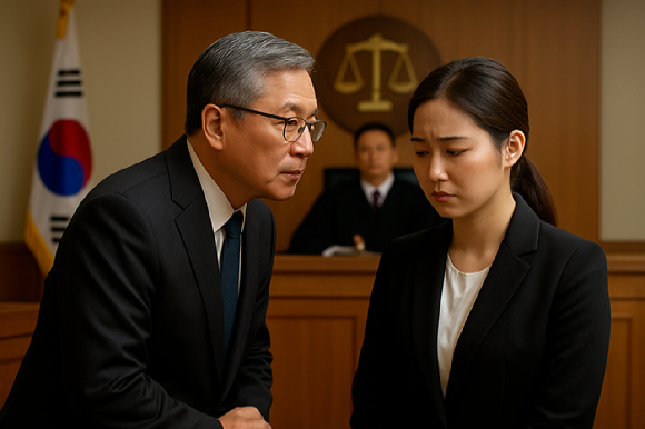 딸뻘인 여성 비서에게 입맞춤하는 등 상습적으로 성추행을 일삼은 60대 남성이 징역형을 선고받았다. 본 기사와 무관한 이미지.[사진=챗 GPT]