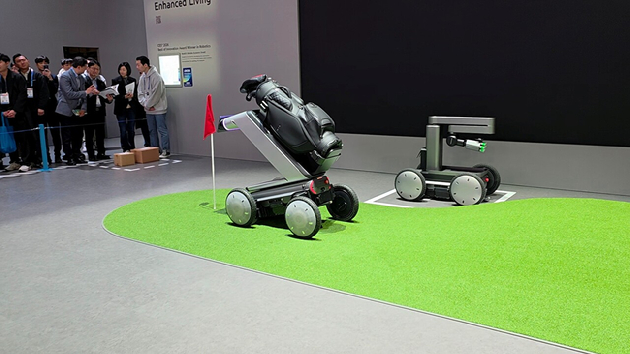 현대자동차의 모베드 전시. [사진=정구민]