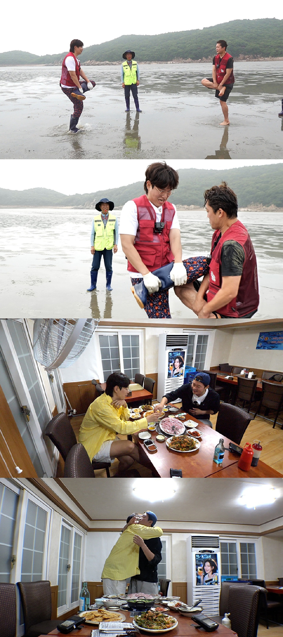 김대호와 장성규가 갯벌로 떠난다. [사진=JTBC]