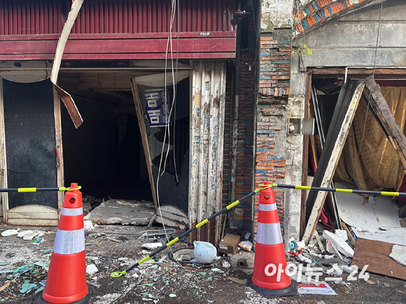 서울 성북구 하월곡동 길음역 10번 출근 인근의 ‘미아리 텍사스촌' 길목. 2025.11.26 [사진=이효정 기자 ]