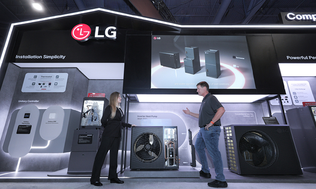 북미 주거환경에 최적화된 LG전자의 유니터리 인버터 히트펌프. [사진=LG전자]