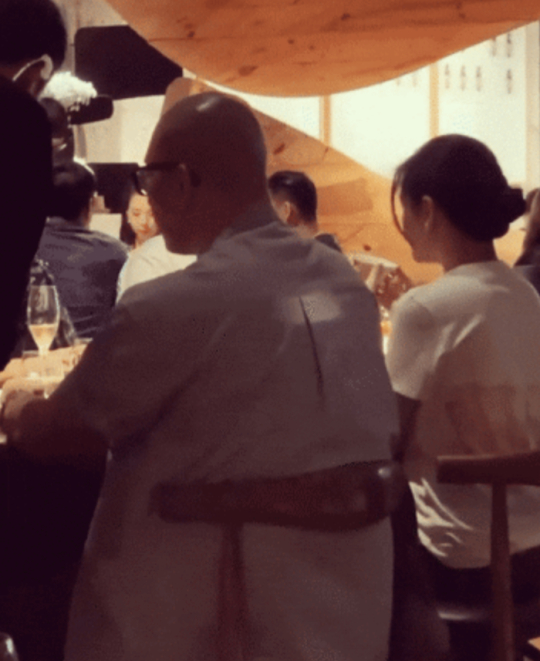 대만 매체가 구준엽, 서희원의 식사 장면을 공개했다. [사진=대만 매체]