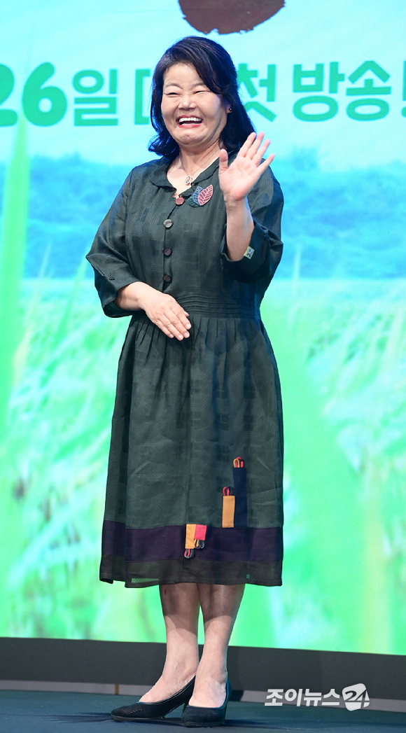 배우 남권아가 25일 서울 구로구 디큐브시티 더세인트에서 진행된 KBS 2TV 미니시리즈 '심우면 연리리' 제작발표회에 참석하고 있다. [사진=정소희 기자]