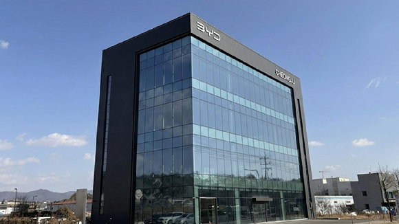 BYD코리아 청주 전시장 [사진=BYD코리아]