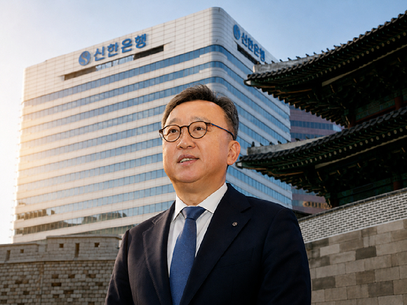 정상혁 신한은행장 [사진=신한은행&middot;AI 편집]