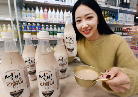 설빙 인절미순희 막걸리. [사진= 홈플러스]