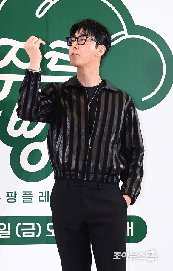 배우 차승원이 6일 오전 서울 중구 명동 커뮤니티하우스마실에서 열린 쿠팡플레이 새 예능 '봉주르빵집' 제작발표회에 참석하고 있다. [사진=정소희 기자]