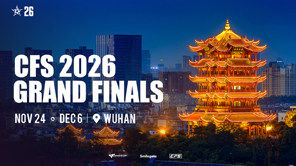 CFS 2026 그랜드 파이널 키비주얼. [사진=스마일게이트]