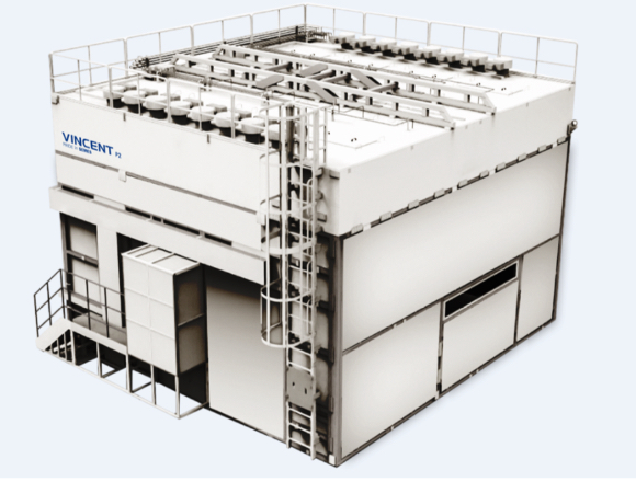 세메스가 세계 최초로 양산 개발에 성공한 8세대 고해상도 QD 잉크젯 프린팅 설비(빈센트) [사진=세메스]