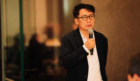 SK하이닉스 이병기 양산총괄이 한일 양국 반도체 생태계의 협력 확대를 강조하고 있다. [사진=SK하이닉스]