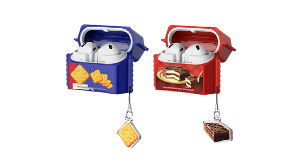 갤럭시 버즈3&middot;버즈3 프로 에이스&middot;오예스 케이스. [사진=해태제과 제공]