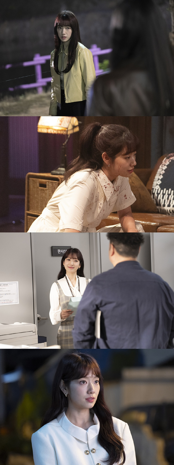 배우 박신혜가 SBS 금토드라마 '지옥에서 온 판사'에서 열연하고 있다. [사진=SBS]